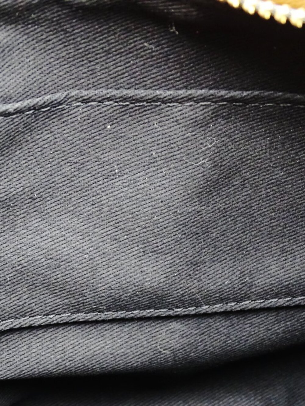 ALLSAINTS Hex Genuine Sepia Brown Color Soft Leather Pouch.\ - Picture 9 of 9